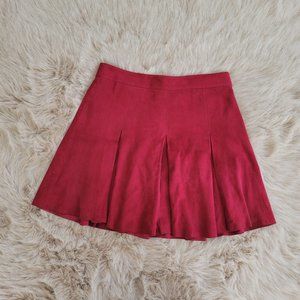 Alica + Olivia Valvet Mini Skirt